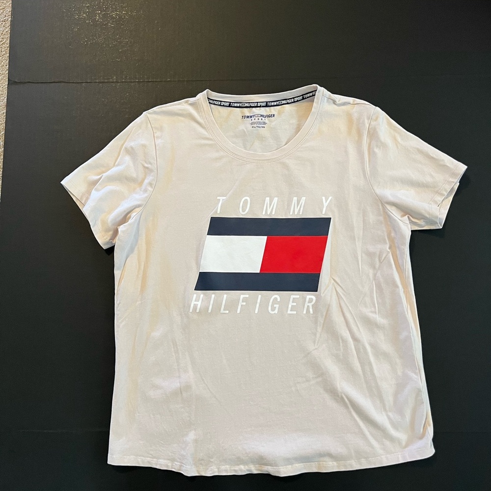 Cream colored Tommy Hilfiger shirt